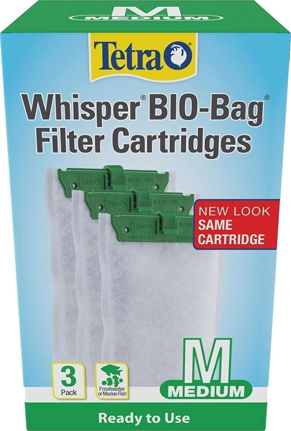Tetra Whisper Bio-Bag Cartridges, Medium, 3-pack