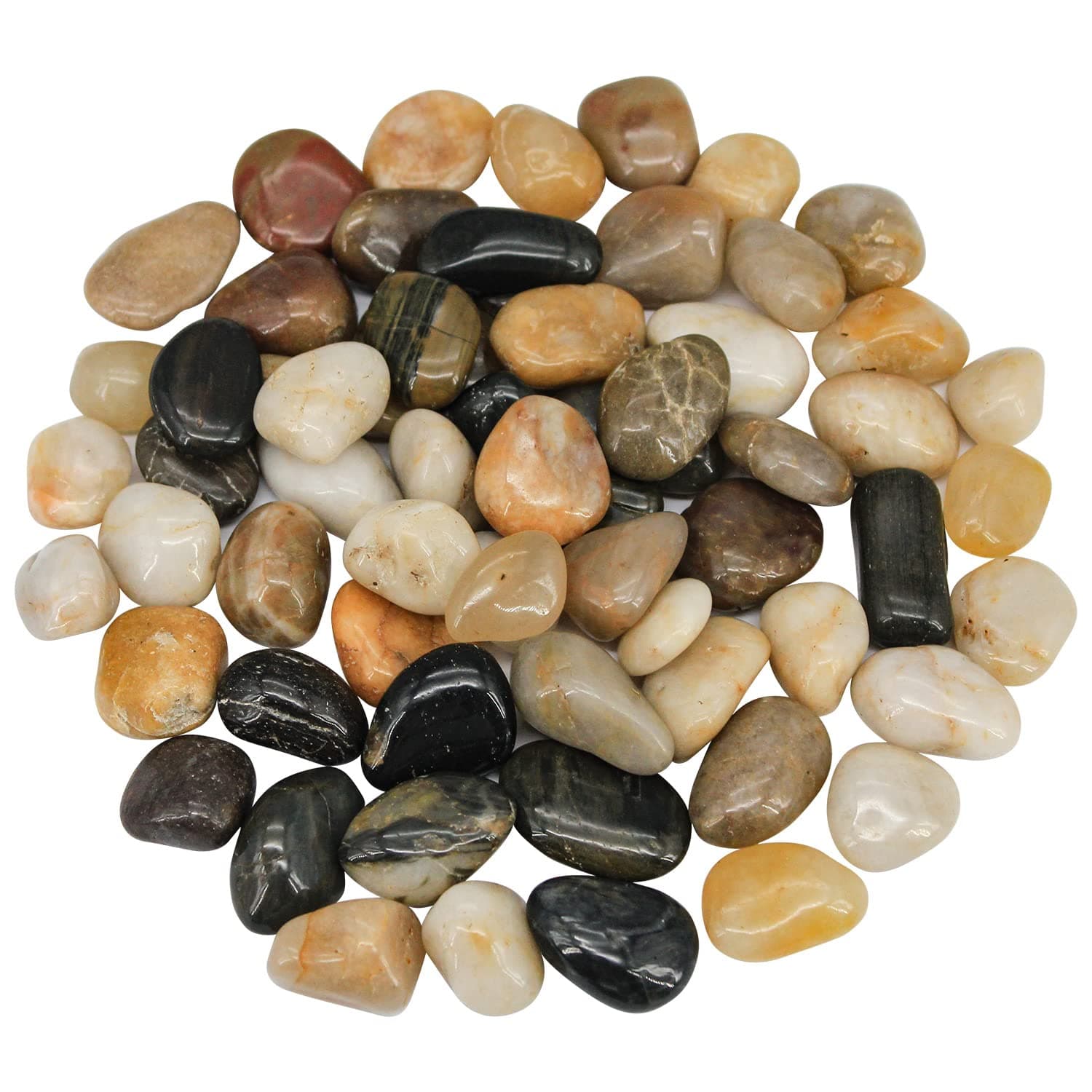 Virekm Decorative River Rocks