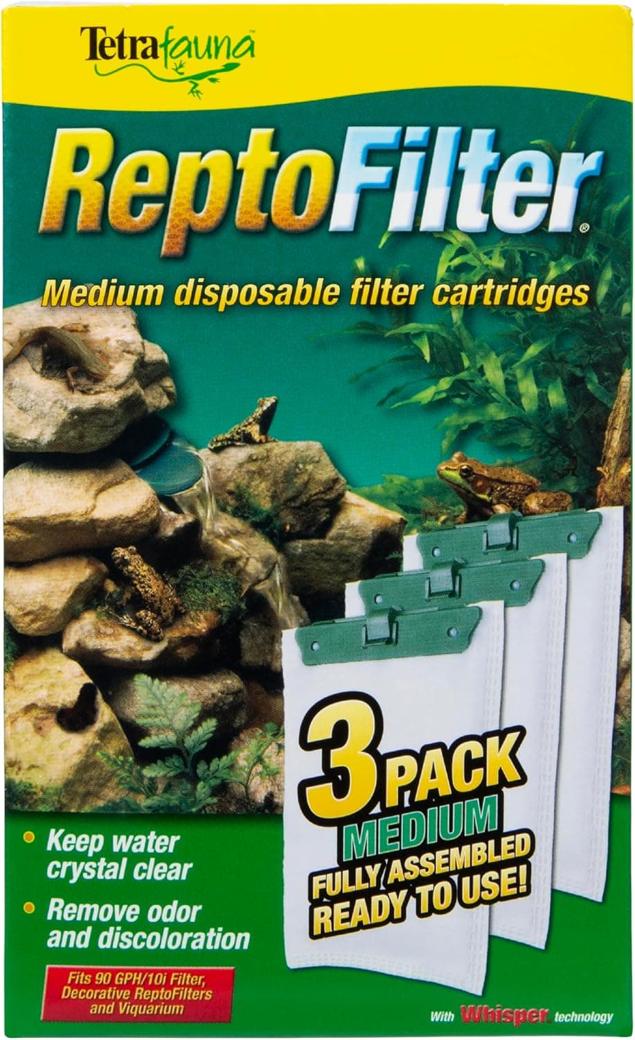 Tetra ReptoFilter Cartridges, 3-pack